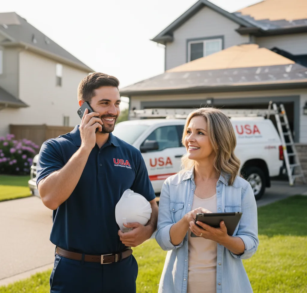 USA Roof Repair Experts customer support in Hobbsville